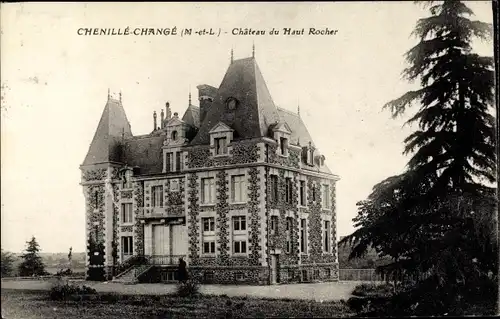 Ak Chenillé Changé Maine et Loire, Chateau du Haut Rocher