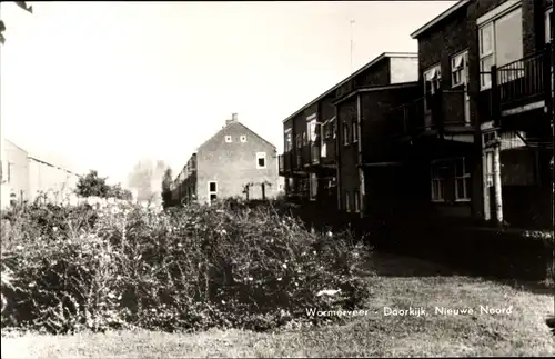 Ak Wormerveer Nordholland Niederlande, Doorkijk, Nieuwe Noord