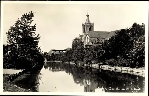 Ak Vianen Utrecht Niederlande, Gezicht op de H. H. Kerk