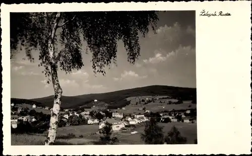 Foto Ak Železná Ruda Markt Eisenstein Region Pilsen, Gesamtansicht