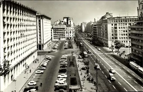 Ak București Bukarest Rumänien, Bulevardul g.ra Magheru