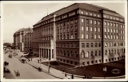 Ak Zagreb Kroatien, Gebäude