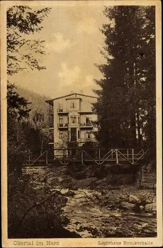 Ak Oker Goslar am Harz, Hotel Romkerhalle, Haus Helene