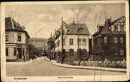 Ak Kreiensen Einbeck, Bahnhofstraße