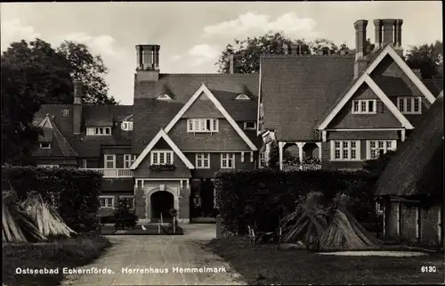 Ak Ostseebad Eckernförde, Herrenhaus Hemmelmark