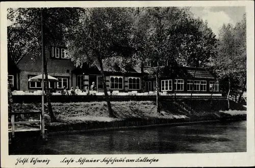 Ak Fissau Eutin in Ostholstein, Cafe Fissauer Fährhaus am Kellersee