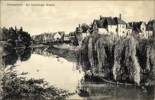 Ak Hildesheim in Niedersachsen, Am Kalenberger Graben