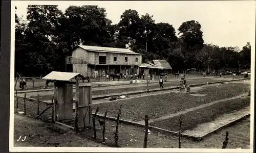 Foto Südamerika, umzäuntes Gelände, Anbaufläche