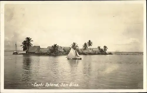 Foto Ak San Blas Archipel Panama, Carti Island
