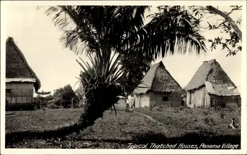 Ak Panama Village, Typical Thatched Houses