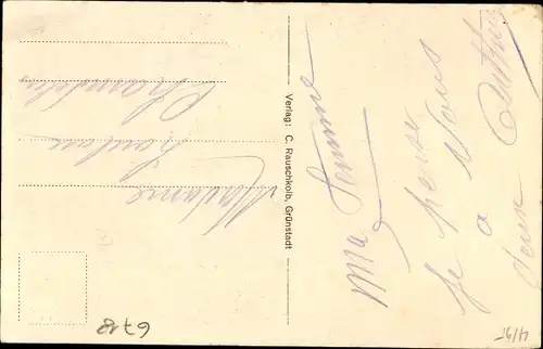 Ak Grünstadt in der Pfalz, Bitzenstraße