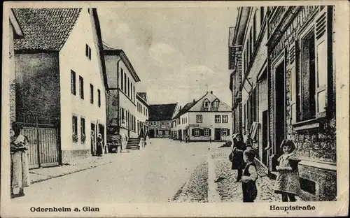 Ak Odernheim am Glan Rheinland Pfalz, Hauptstraße
