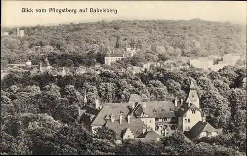 Ak Babelsberg Potsdam in Brandenburg, Blick vom Pfingstberg