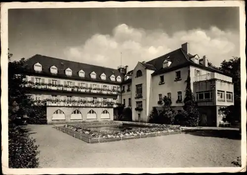 Ak Sankt Wendel im Saarland, Kurhaus Harschberg der Reichsbahn Versicherungsanstalt