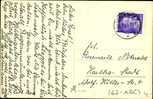 Ak Schauspieler Heinz Engelmann, Portrait