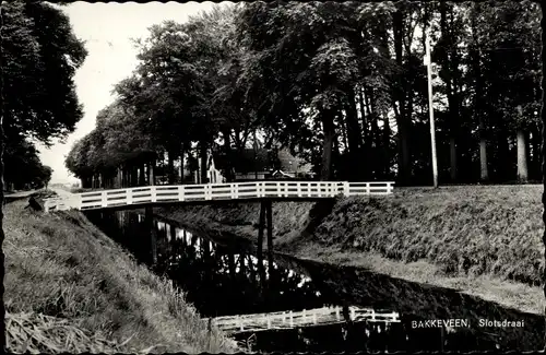 Ak Bakkeveen Friesland Niederlande, Slotsdraai