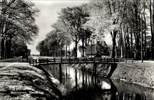 Ak Bakkeveen Friesland Niederlande, Slotsdraai