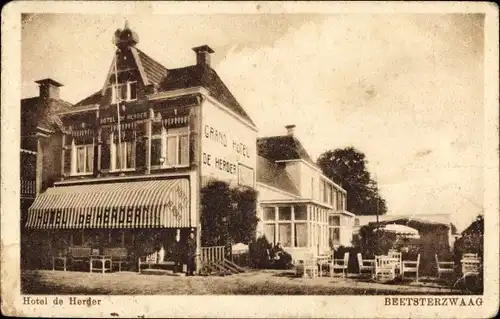 Ak Beetsterzwaag Friesland Niederlande, Hotel de Herder