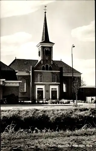 Ak Appelscha Fryslân Friesland, Ned. Herv. Kerk