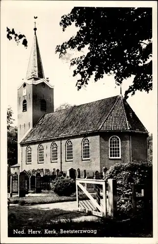 Ak Beetsterzwaag Friesland Niederlande, Ned. Herv. Kerk