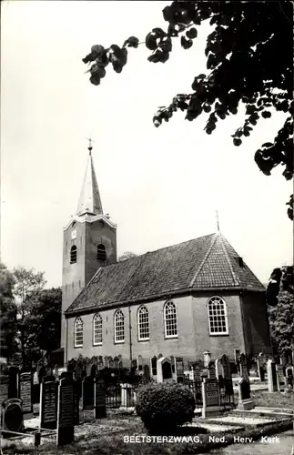 Ak Beetsterzwaag Friesland Niederlande, Ned. Herv. Kerk