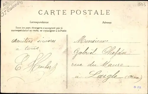 Ak Gouvix Calvados, Chateau d'Outrelaize