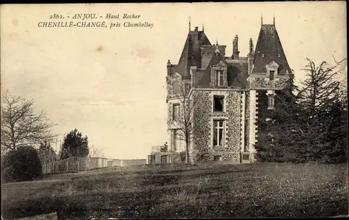 Ak Chenillé Changé Maine et Loire, Haut Rocher