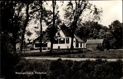 Ak Wieringerwaard Nordholland Niederlande, Polderhuis