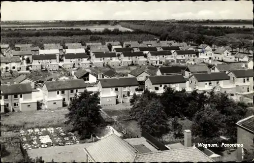 Ak Wognum Medemblik Nordholland Niederlande, Panorama