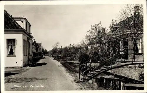 Ak Westzaan Zaanstad Nordholland Niederlande, Zuideinde