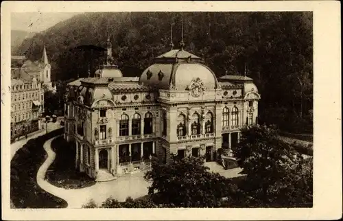 Ak Karlovy Vary Karlsbad Stadt, Lazne I.