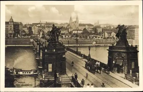 Foto Ak Praha Prag Tschechien, Most Palackeho