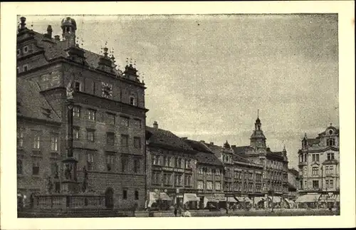 Ak Plzeň Pilsen Stadt, Stadtplatz