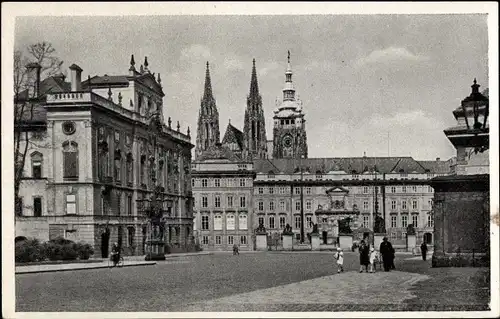 Ak Praha Prag Tschechien, Hrad, Burg