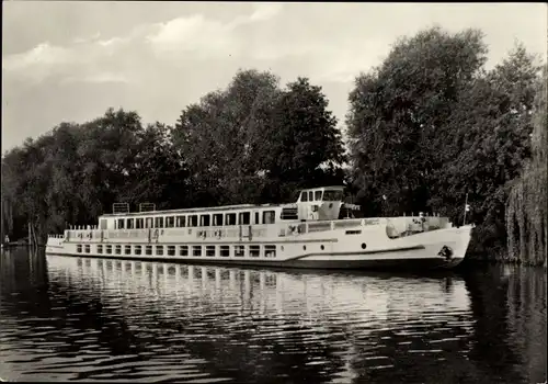 Ak VEB Verkehrsbetriebe Potsdam, Weiße Flotte, Luxusschiff MS Sanssouci, Fahrgastschiff