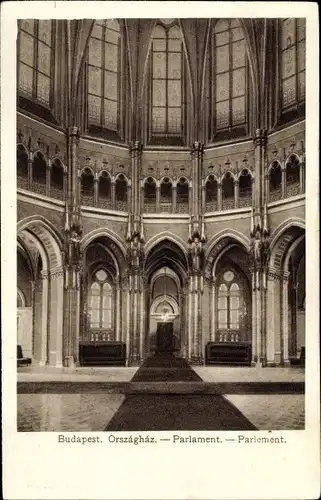 Ak Budapest Ungarn, Parlament