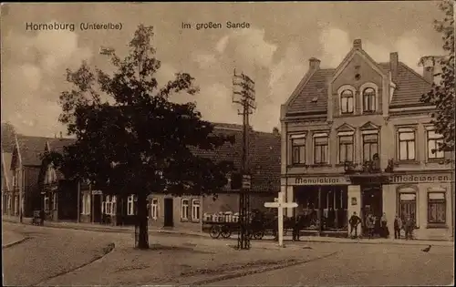 Ak Horneburg im Alten Land, Im großen Sande