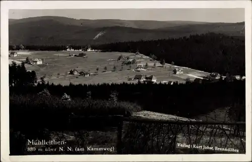 Ak Mühlleithen Klingenthal im Vogtland Sachsen, Gesamtansicht