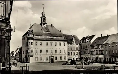 Ak Oederan Sachsen, Rathaus