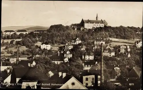 Ak Stollberg im Erzgebirge, Schloss Hoheneck