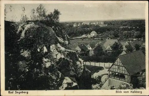 Ak Bad Segeberg in Schleswig Holstein, Blick vom Kalkberg