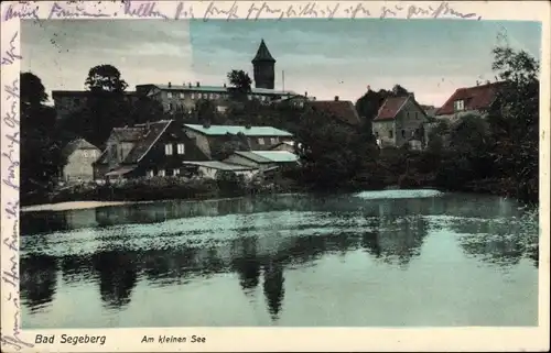 Ak Bad Segeberg in Schleswig Holstein, Am kleinen See