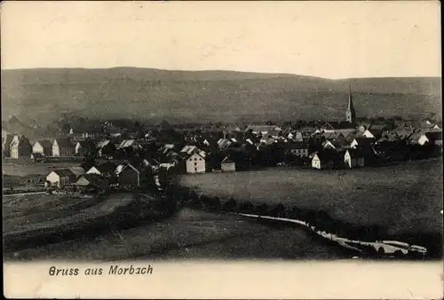 Ak Morbach im Hunsrück, Totalansicht der Ortschaft