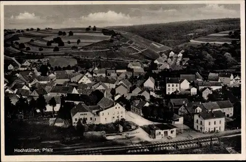 Ak Hochstätten in Rheinland Pfalz, Blick auf den Ort