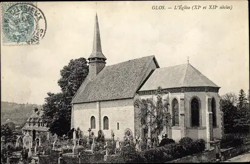 Ak Glos Calvados, L'Eglise