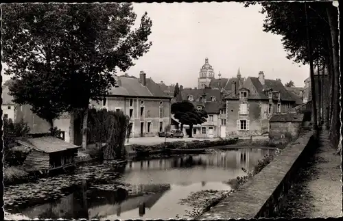 Ak Baugé Maine et Loire, Les Grands Moulins