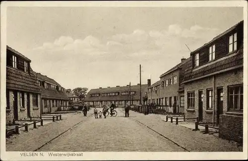 Ak Velsen Noord Nordholland Niederlande, Westerwijkstraat