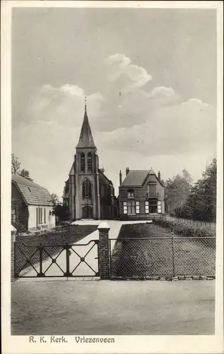 Ak Vriezenveen Overijssel Niederlande, R. K. Kerk