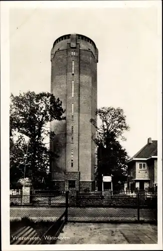 Ak Vriezenveen Overijssel Niederlande, Watertoren