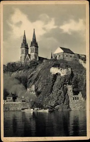 Ak Praha Prag Tschechien, Kirche des hl. Peter und Paul am Vysehrad